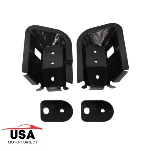 2PCS Front Die Stamped Cab Mounts w/Nutplates Fits 1994-2002 Dodge Ram 1500 2500 - Picture 1 of 3