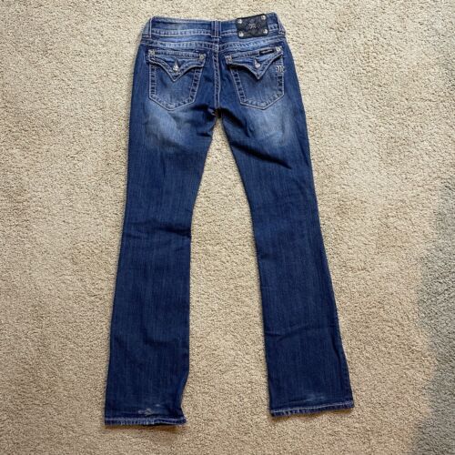 MISS ME Womens Jeans Size 26 JS4009B16 BOOT 28 X 33 - Picture 2 of 12