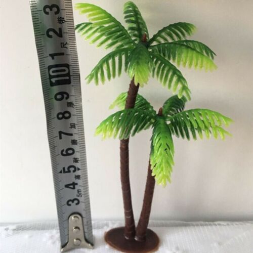 5x Mini Landscape Decor Miniture Decoration Coconut Palm Tree Miniature Plant - Picture 3 of 12
