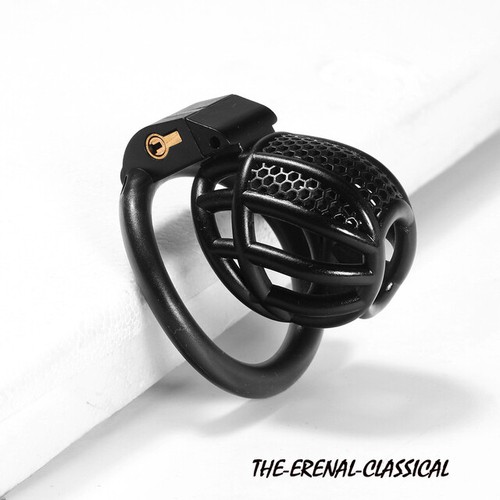 Newest Male Chastity Cages with 4 Ring Gay Cages Mini Male Resin Chastity Device - Picture 8 of 20