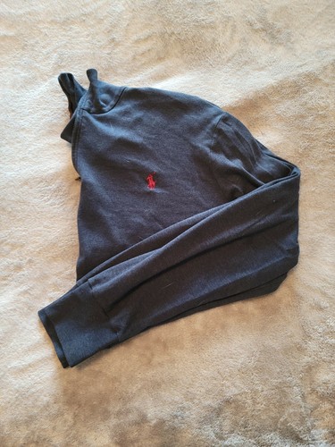 Polo Ralph Lauren Hombre Azul Marino Manga Larga Polo Talla XL - Imagen 2 de 4