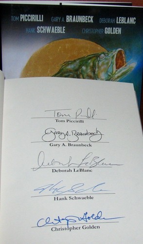 Five Strokes to Midnight Signed Ltd Ed Horror HC DJ 5 Authors Haunted Pelican - Imagen 2 de 12