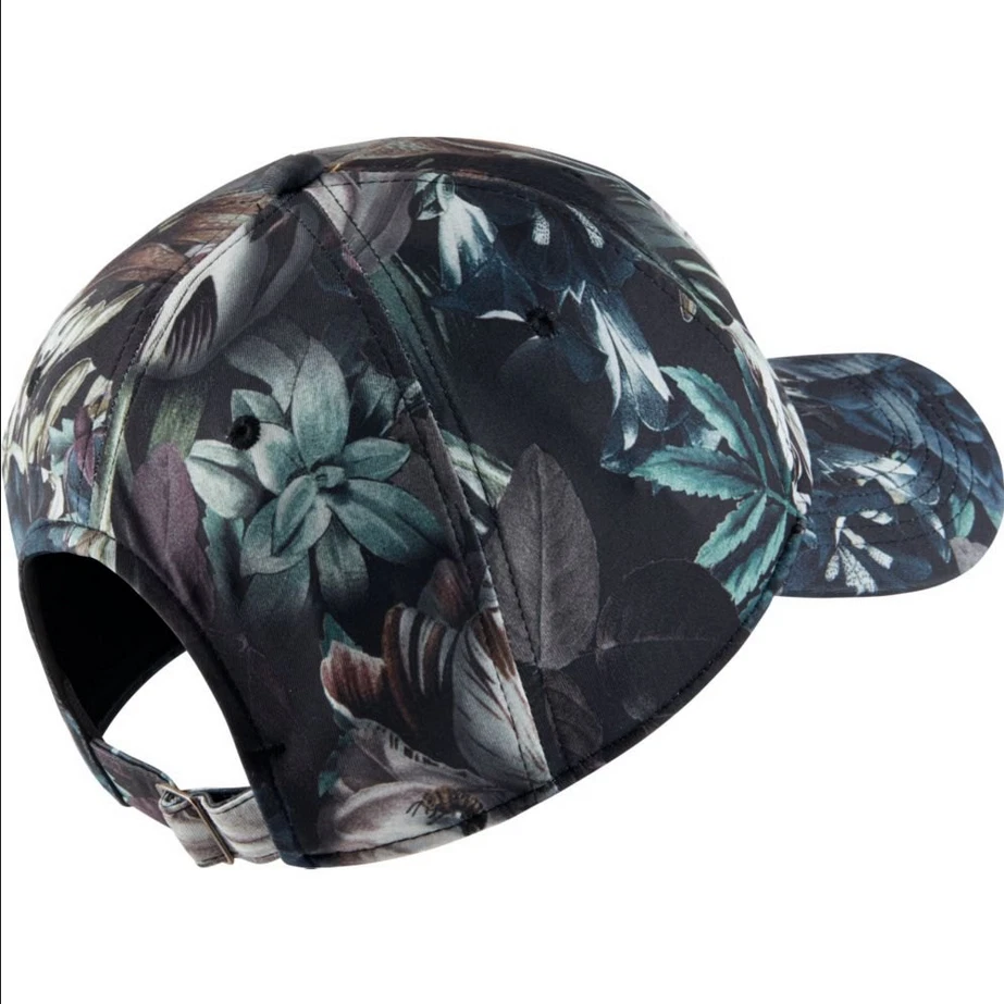 Nike NikeCourt Heritage86 Logo Floral Tennis Cap - Sz Adjustable Bv2094 011 Nike NikeCourt Heritage86 Logo Floral Tennis Cap - Sz Adjustable Bv2094 011