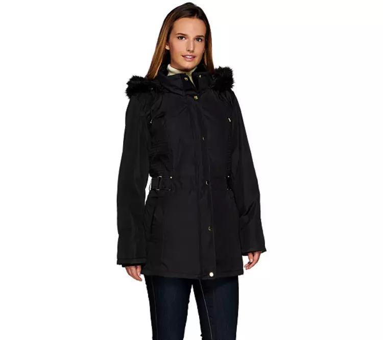 $109 Susan Graver Convertible 4 in 1 Jacket with Reversible Vest, Black,  XXS | eBay