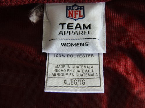 Washington Redskins Womens Jersey 47 Chris Cooley Red Shirt Size XL NFL Football - Picture 7 of 10
