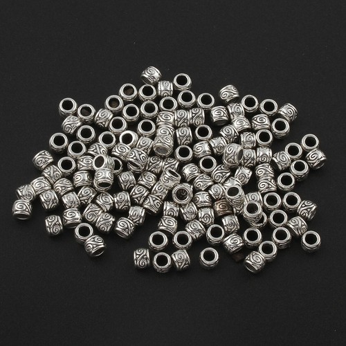 100 Zwischenteile 4mm Stern Metallperlen Spacer Perlen Für Basteln Schmuck - Bild 6 von 8
