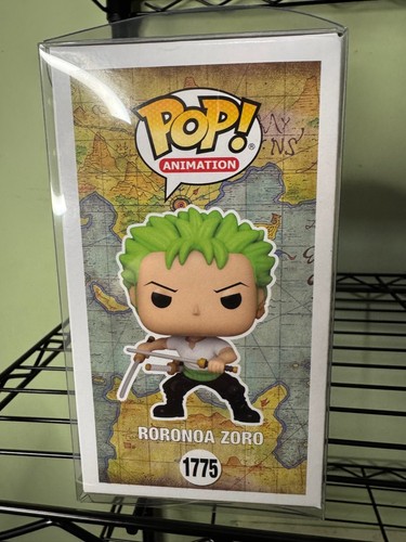 One Piece Roronoa Zoro with Swords (2024) Funko Pop! Vinyl Figur #1775 DIRT DMG - Bild 3 von 14