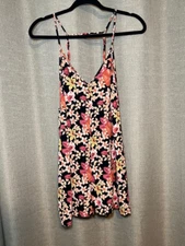 Planet Blue Hawaiian Tropical Flower Romper - Size XS