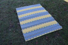 Multi Chevron Stripe Rug By Nate Berkus Handcrafted Zig Zag 60x90 Item 1 New Modern Outdoor Stripe Recycled Blue Zig Zag Chevron Area Rug 4 X 6 Us