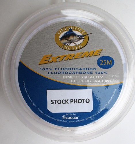 OFFSHORE ANGLER EXTREME 100% FLUOROCARBON LEADER>>FREE WARP>>>> SHIPPING>>>>>>