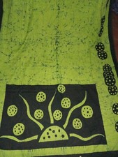 Lanka Batik Saree Batik Sari Ceylon Handmade wax printed batik fabric