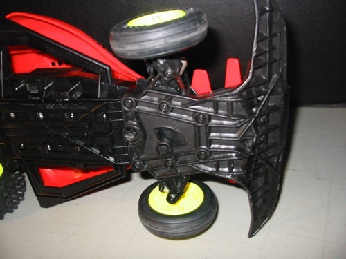 Radio Shack RC Car Buggy Flame Thrower #8 NO REMOTE UNTESTED For Parts Vintage - Picture 6 of 9