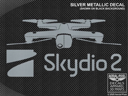 Skydio 2 Ventana/Estuche Calcomanía Adhesiva FPV Cuadricóptero UAV Drone - Imagen 10 de 11