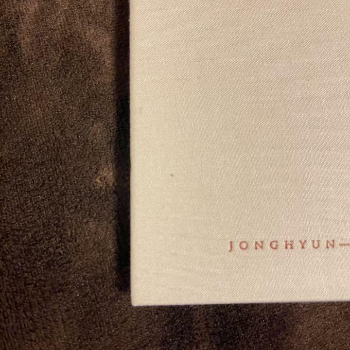 SHINee ジョンヒョン INSPIRATION フォトブック Shinee [JONGHYUN - X - INSPIRATION] Solo Concert 130p