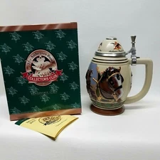 Anheuser-Busch 2001 CC Membership Stein "LIVING THE LEGACY" Ltd 34597 Signed