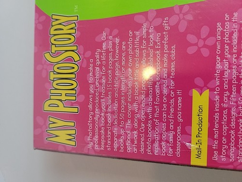 Kids Publish Your Own Photo Book New 7" x 9" Pro Hardcover Kit Box U - Picture 4 of 5
