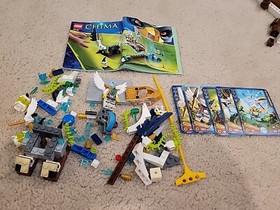 LEGO Set# 70139 Legends of Chima Speedorz Sky Launch Eris Build Race Win