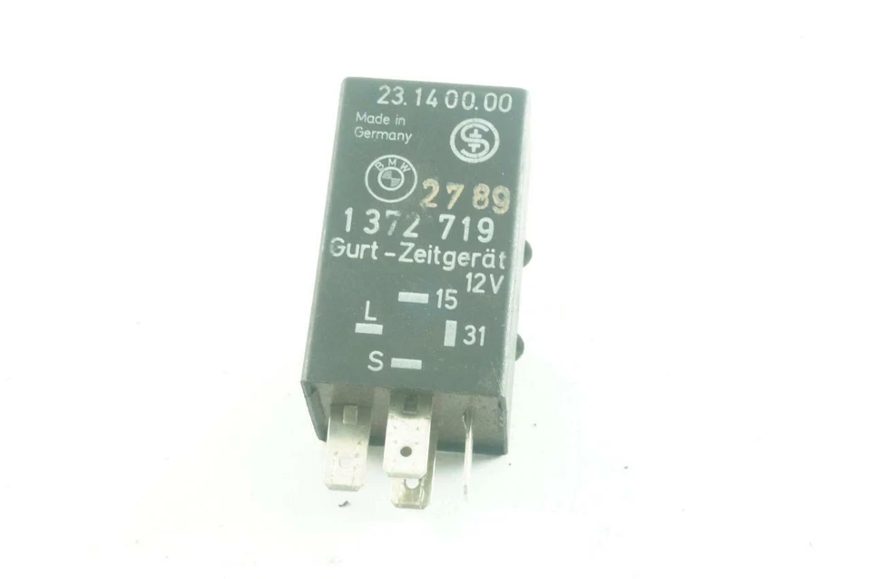 OEM BMW E30 Seat Belt Warning Timer Relay Time Module 84-91 318i 325e 325i 325ix - Image 2 of 4