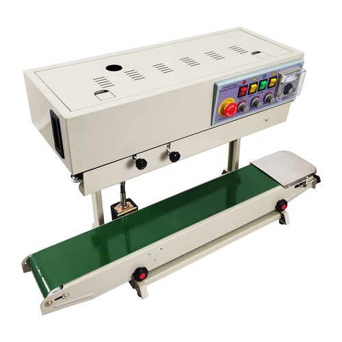 110V FRD-1000II Vertical Continuous Sealer Color Printing with 40 Characters - Picture 2 of 17