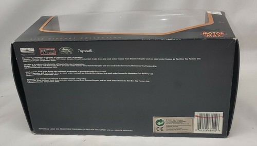 1/18 Motor Max 2007 Chrysler Crossfire JM Part # 68910 - Picture 7 of 7