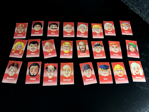 Piezas de juego de mesa: GUESS WHO, Pressman, 1987, piezas de repuesto - Imagen 10 de 80