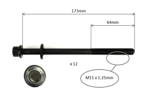 VRS CYLINDER HEAD GASKET KIT+HEAD BOLT for SUBARU LIBERTY RX BG WAGON 96-98 2.5L - Bild 2 von 2