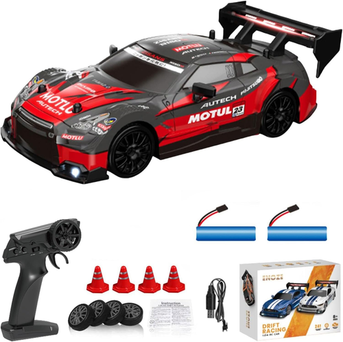 1:24 Scale RC Drift Car 4WD 2.4Ghz 30KM/H High Speed Racing Sport Toy Car with L - Picture 9 of 12