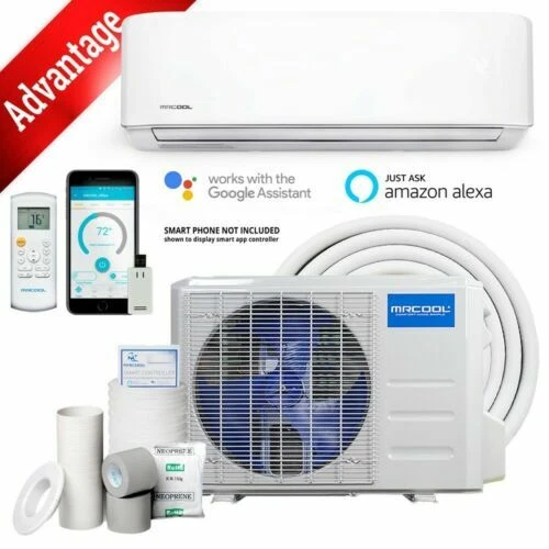 MR COOL 12k BTU 19 SEER 115V Advantage Ductless Heat Pump Split System 3rd  Gen | eBay