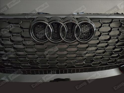 Porta insignia logotipo emblema Audi para parrillas de panal A1 A3 A4 A5 A7 Q5 Q7 (tipo B) - Imagen 16 de 24