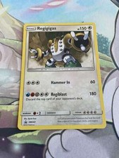 Regigigas SM243 Sun & Moon Black Star Promo Holo Pokemon Card LP