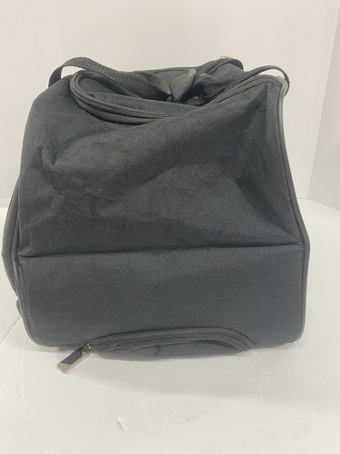 Jeep Willys Rolling Duffle Bag Black Luggage Travel Carry On Bag with 2 Wheels - Bild 4 von 15