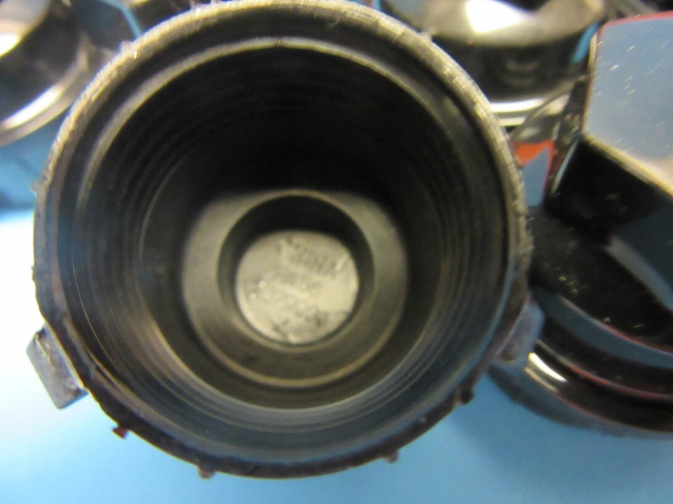 5 Wheel Nut Covers Replaces GM OEM # 9593028 for Buick Chevy GMC Pontiac Black, - Image 4 of 4