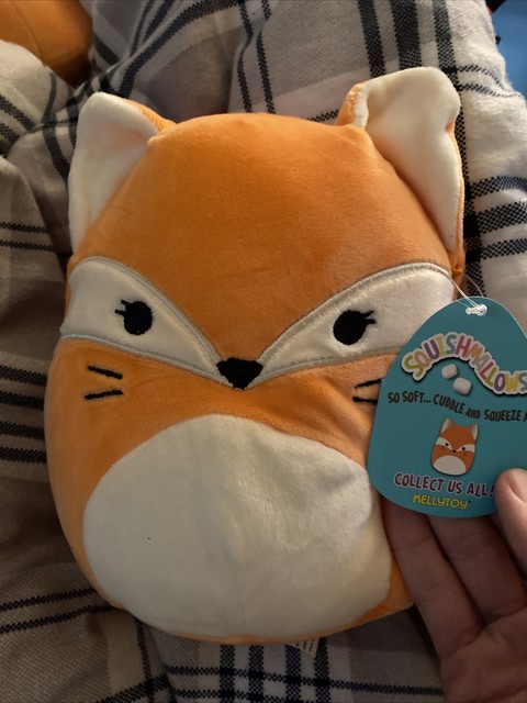 Kellytoy Squishmallow 8 Inch James The Fox for sale online | eBay