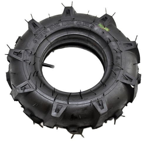 4.00-7" Tires Tubeless 4PR Tractor Tread Lawn Mower Tires Replacement Golf Cart - 第 7/7 張圖片