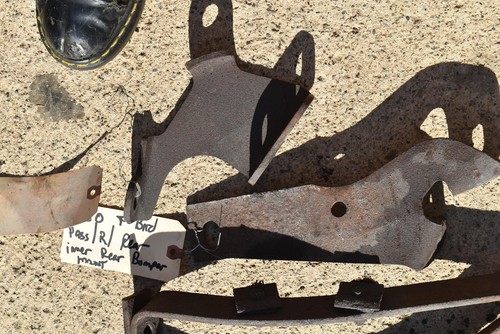 Original 1958 1960 Ford Thunderbird RH Rear Bumper Brackets OEM 58 59 60 1959 - Picture 6 of 8