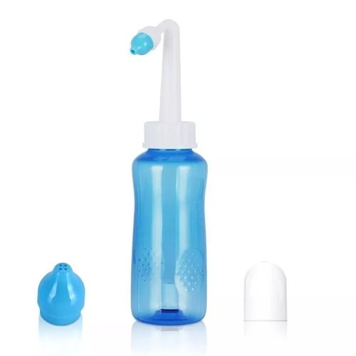 500/300ML Nasal Flush Kit Neti Pot Sinus Rinse Nose Wash Bottle Irrigator Saline - Picture 20 of 20