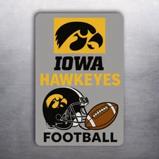 3x2 Sports Iowa Hawkeyes Fridge Refrigerator Magnet Football (D.Romeo)