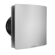 6" 150mm Extractor Fan Flat Cover Chrome Bathroom Kitchen IPX4 Indoor With Timer