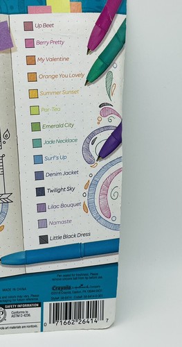 Kids School Supplies: Fiskars scissors, Crayola Gel Pens, Yoobi Pencil Bag - Picture 5 of 7
