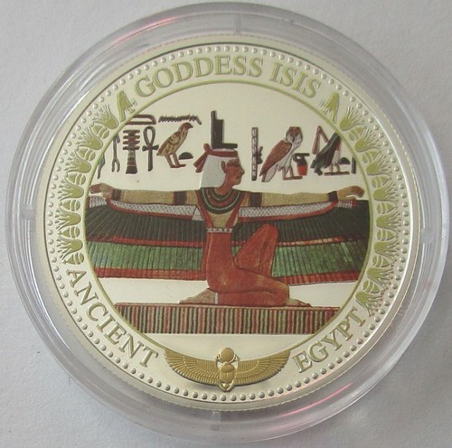 Salomonen 2 Dollars 2016 Ancient Egypt Isis Silber - Bild 1 von 2
