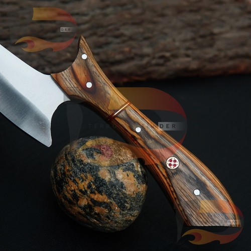 Unique Handmade High-Quality Stainless steel Collectible Rosewood handle knife - Picture 4 of 6