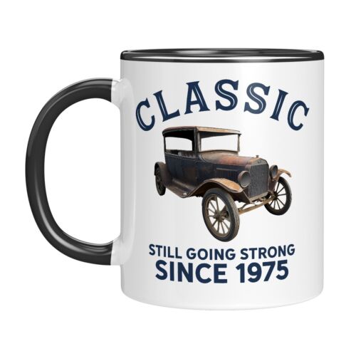 Taza de fiesta de 50 cumpleaños idea de regalo para hombre feliz cumpleaños edad 50 años - Imagen 9 de 10