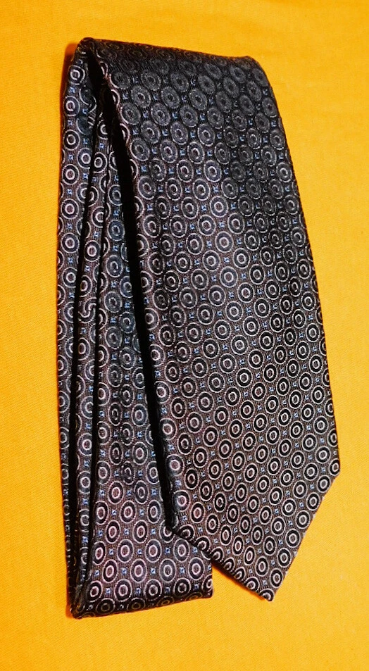 CORBATA HOMBRE LES COPAINS MADE IN ITALY MOTIVO LUNARES MULTICOLOR - CORBATAS DE DISEÑADOR. Foto 2 de 3