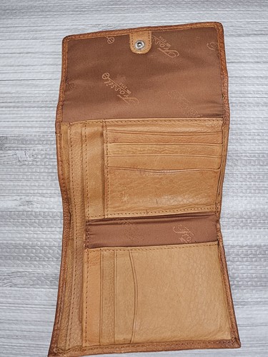 Fossil Wallet Trifold Organizer Credit Card Holder Money Change Genuine Leather - Picture 7 of 19