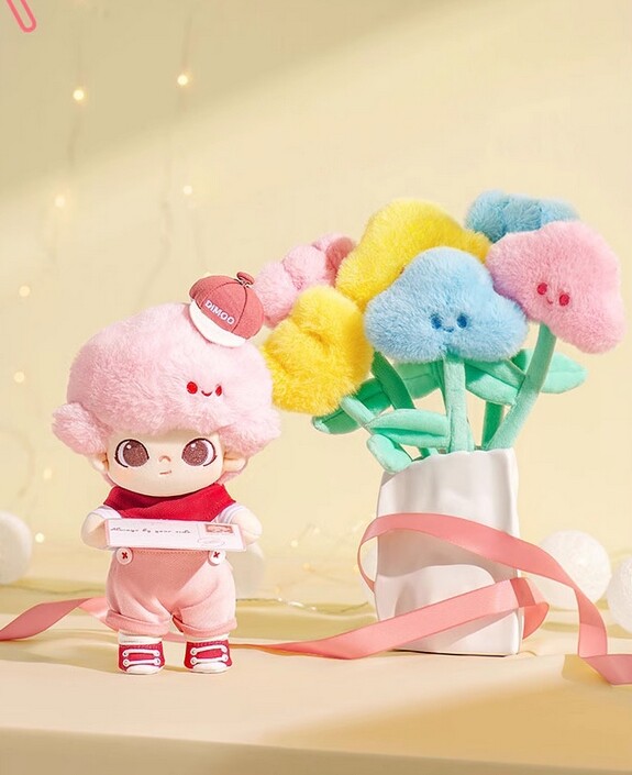 その他 POPMART DIMOO I Can Make It Pink Ver. DIMOO I Can Make It Figurine-Blue Ver. - POP MART (Singapore)