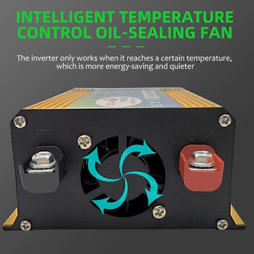 Car Power Inverter 3000W DC 12V to AC 110V Modified Sine Wave Solar Converter D - Picture 7 of 15