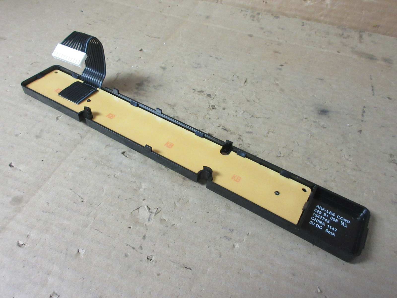 Kenmore Frigidaire Dishwasher User Interface Control Board Part