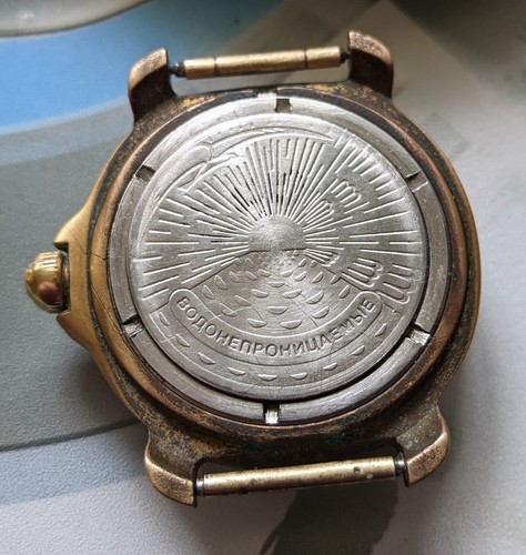 WOSTOK KOMANDIRSKIE "Soviet TANK" Vintage military Watch made in the USSR 1970s - Picture 7 of 7