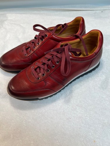 Magnanni Ibiza Premium Leather Mens Trainers Size UK 9 (Eur 43) G2 - Picture 9 of 11