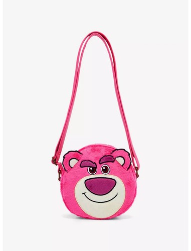DISNEY PIXAR TOY STORY 3 CROSSBODY BAG BY LOUNGEFLY FEATURING LOTSO THE BEAR - Picture 3 of 5